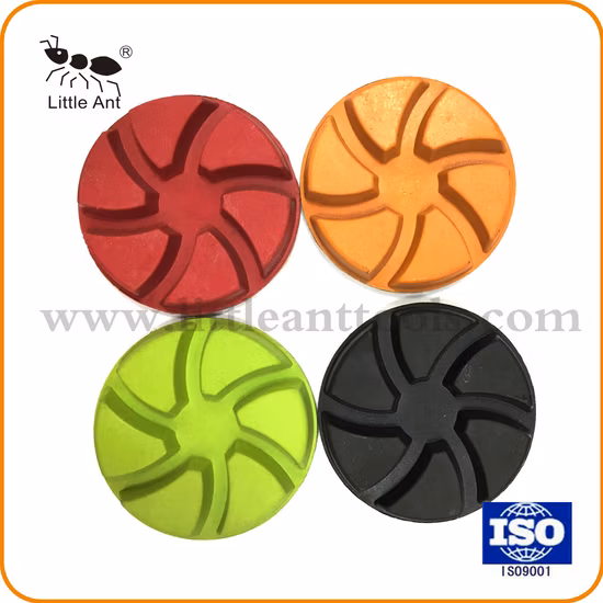 Diamond Floor Polishing Pad Abrasive Wheel Renovation Grinding Disk Hardware Tools for Concrete 4"/100mm