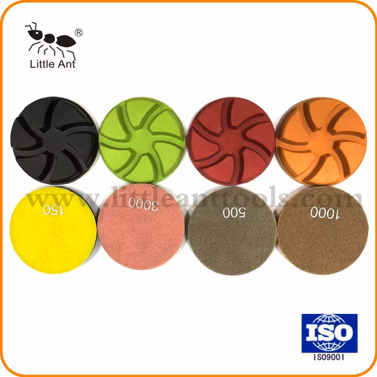 Tampone per lucidatura di pavimenti diamantati Mola abrasiva Disco abrasivo per ristrutturazione Strumenti hardware per calcestruzzo 4